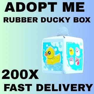 200X RUBBER DUCKI BOX- ADOPT ME 