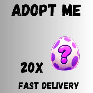 20X RANDOM EGG ADOPT -  ME 