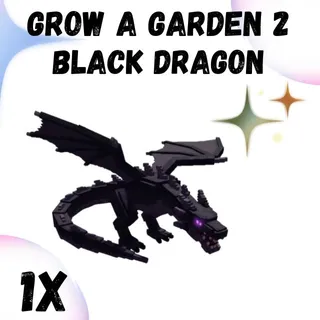 Black dragon 1x - Grow A Garden 2