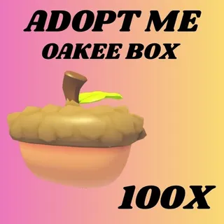 OAKEE BOX 100X - ADOPT ME 