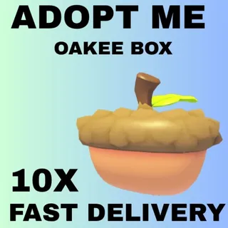 10X OAKEE BOX ADOPT ME- 