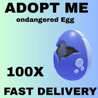 100x endangered egg adopt me