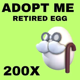 RETIRED EGG 200X - ADOPT ME 