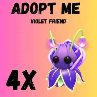 VIOLET FRIEND 4X - ADOPT ME 