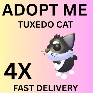TUXEDO CAT 4X - ADOPT ME  