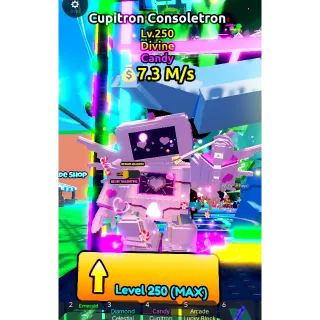 CUPITRON CONSOLETRON candy level max
