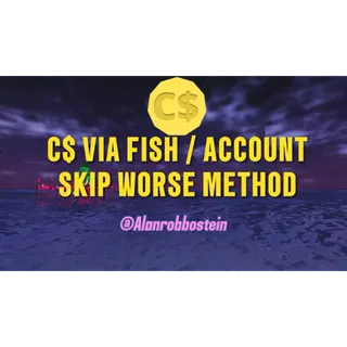FISCH MONEY | 5B C$ WORTH OF FISH