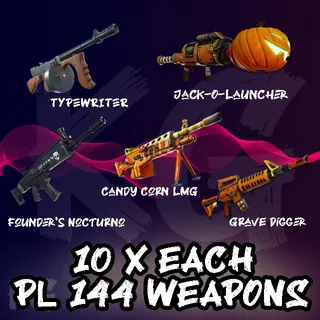 PL 144 Weapons