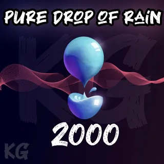 PURE DROP OF RAIN