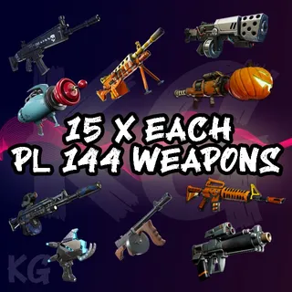 150x PL 144 Guns Godrolled