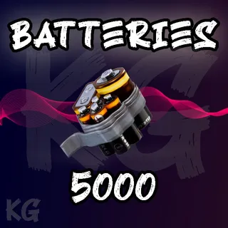 Batteries | 5000x
