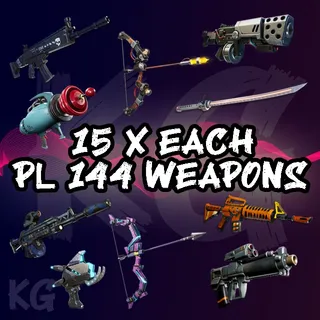 150x PL 144 Guns Godrolled