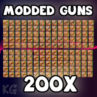 200x Modded Weapons