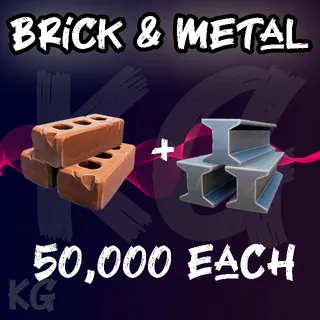 50K Each Brick Metal