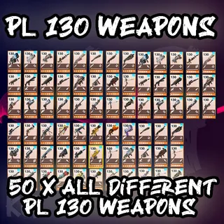 PL 130 Weapons