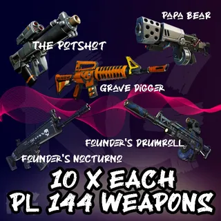 PL 144 Weapons