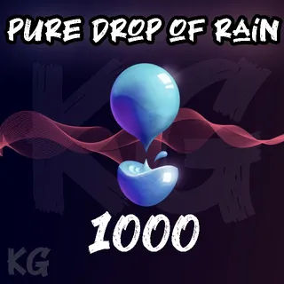 PURE DROP OF RAIN