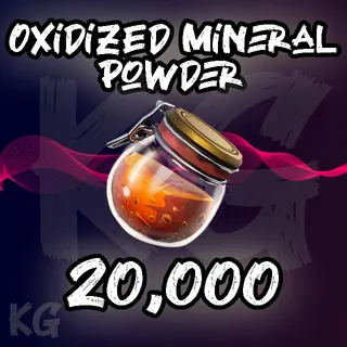 Oxidized Mineral Powder | 20 000x