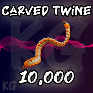 10k Carved Twine