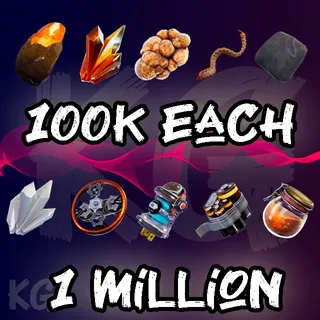 Bundle| 1 Million Crafting Mats