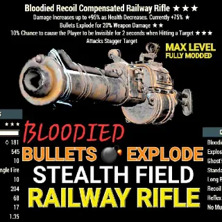 BeStealth Railway Rifle