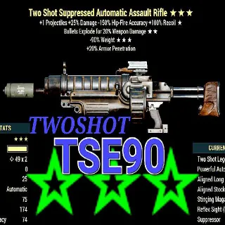 Weapon | Tse90 Assault Rifle