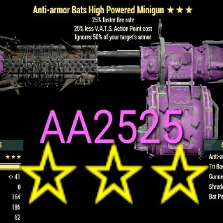 Weapon | Aa2525 Minigun