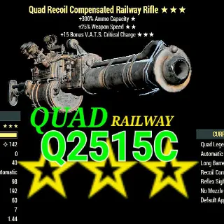 Weapon | Q2515c Railway Rifle