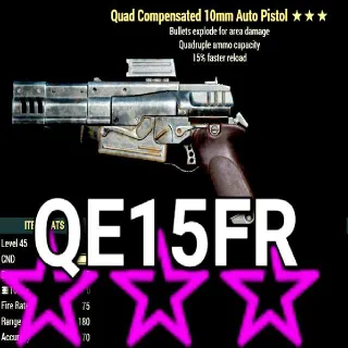 Weapon | Qe15r 10mm Pistol
