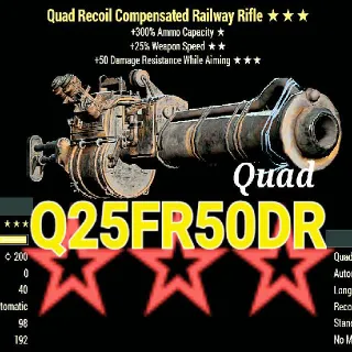 Weapon | Q25ffr50dr Railway Rifle