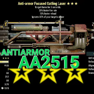 Weapon | Aa2515 Gatling Laser