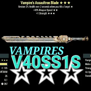 Weapon | V40SS1S Assaultron Blade