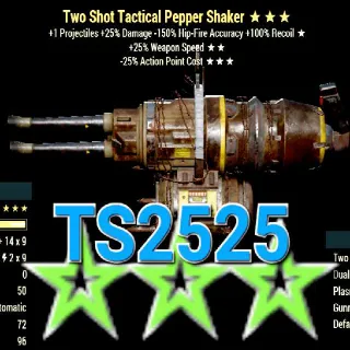 TS2525 PEPPER SHAKER