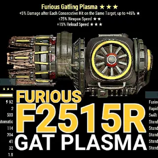 Weapon | F2515 Gatling Plasma