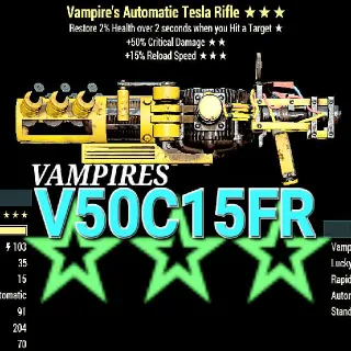 Weapon | V5015 Tesla Rifle