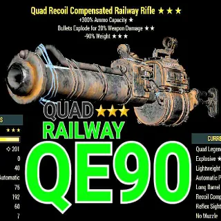 Qe90 Railway Rifle