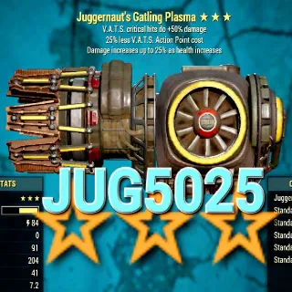 Weapon | Jug5025 Gatling Plasma