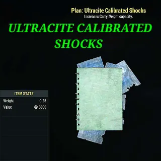 Plan | Ultra Calibrated Shocks