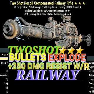 Weapon | Tse250drwr Railway Rifle