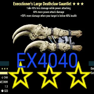 Weapon | E4040 Deathclaw Gauntlet