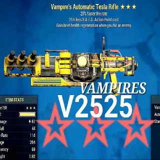 Weapon | V2525 Tesla Rifle