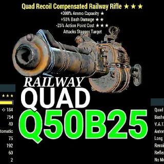 Q50b25 Railway Rifle