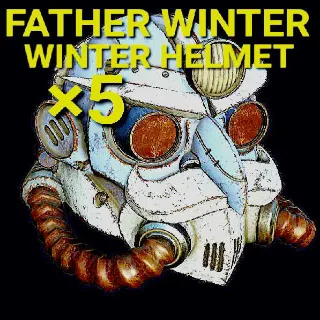 ×5 Father Winter Helmet