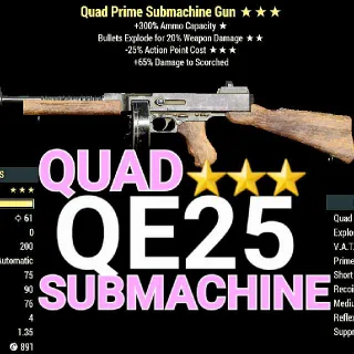 Weapon | Qe25 Submachine Gun
