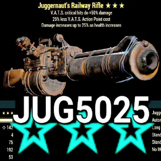 Weapon | Jug5025 Railway Rifle