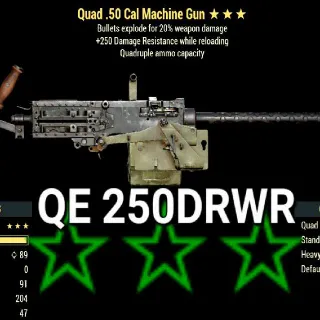 Weapon | Qe250drwr 50cal MG