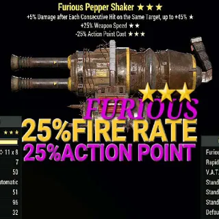 Weapon | F2525 Pepper Shaker