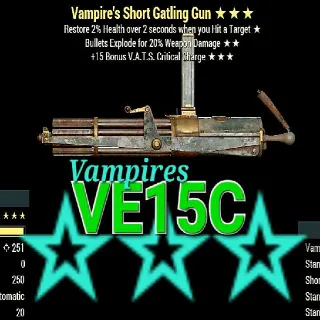 Weapon | Ve15c Gatling Gun