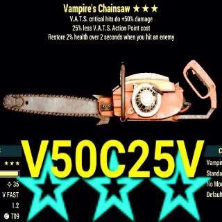 Weapon | V5025 Chainsaw