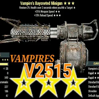 Weapon | V2515 Minigun Shredder